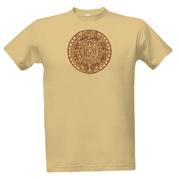Tričko s potiskem Mayský kalendář