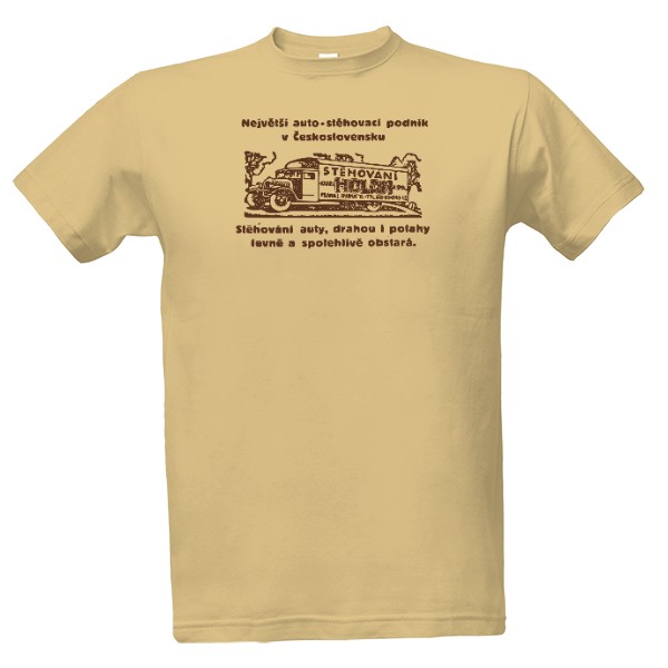 Tričko s potiskem Stěhování Holan