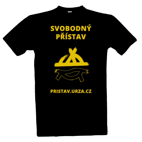 Tričko s potiskem Svobodný přístav (MB)